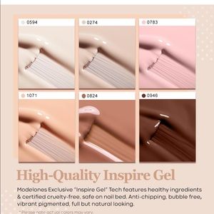 Never used UV gel polish sets